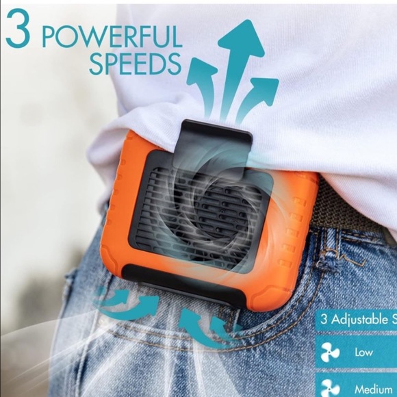 Portable Waist Personal Fan - Picture 5 of 5